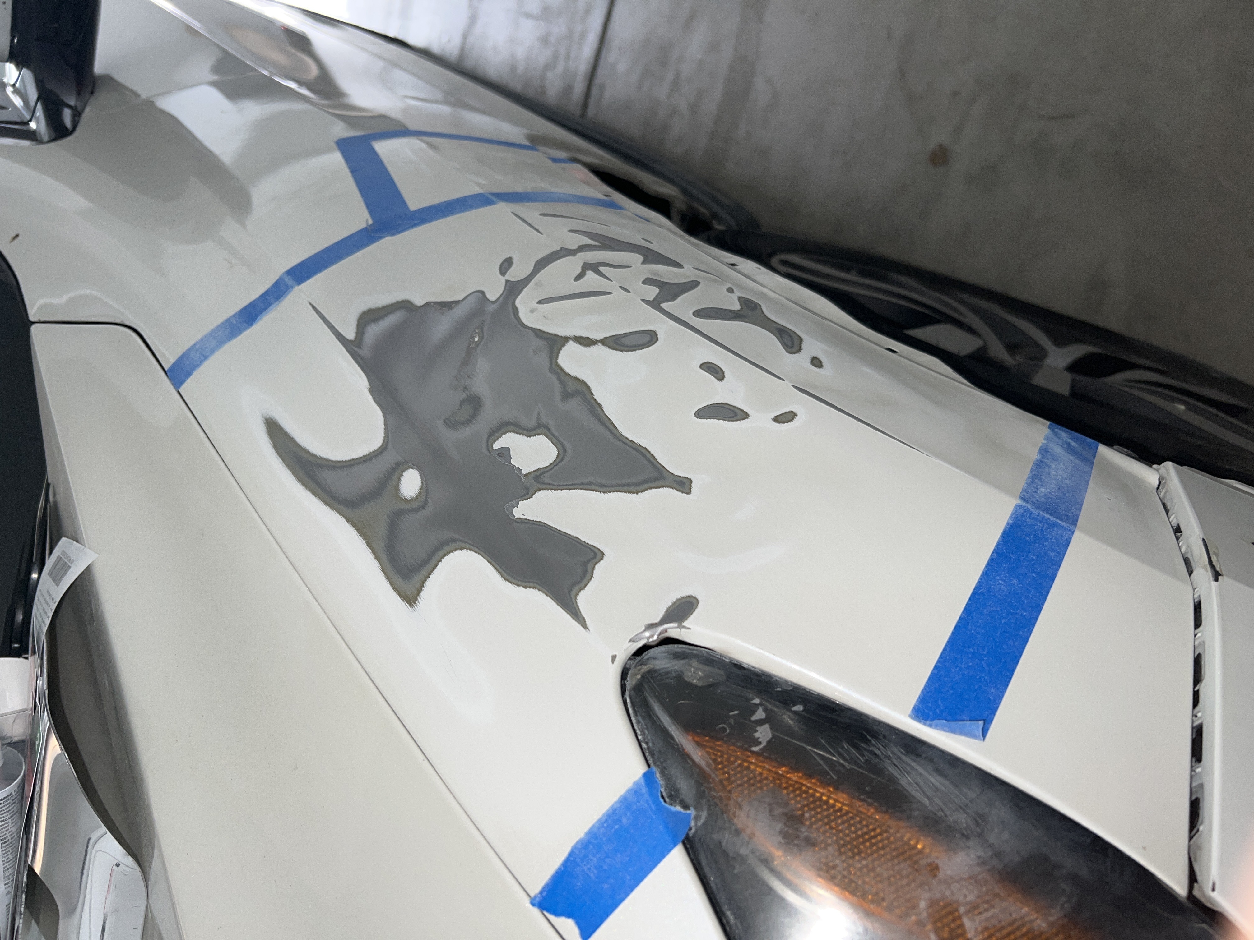 Honda Pilot before paint repair